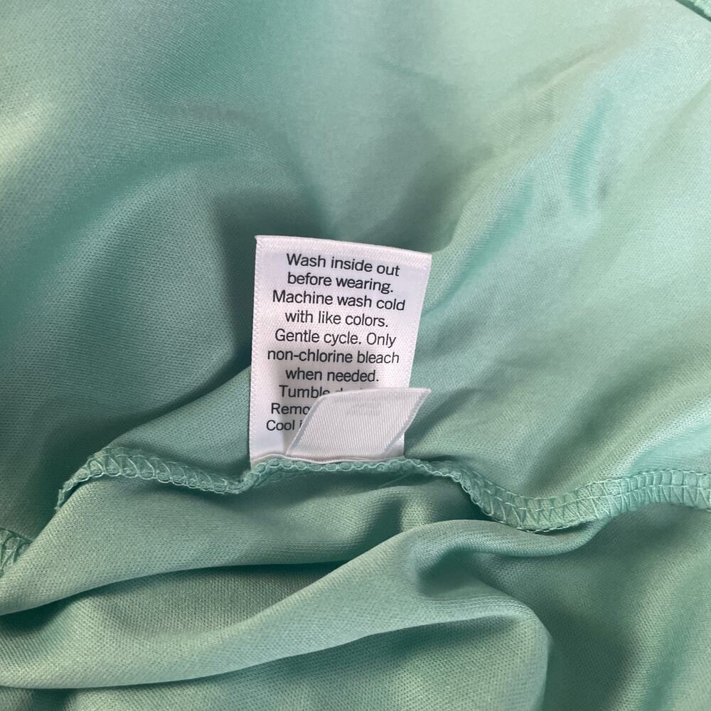 LC Lauren Conrad Dress Plus Size 4X Teal Blue Ruffle Boho Peasant Feminine - Picture 9 of 13